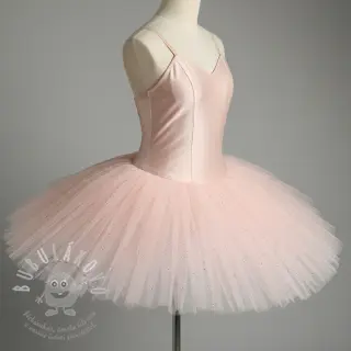Tyl na TUTU ROYAL MULTI FOIL rose