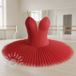 Tyl na TUTU red 160 cm