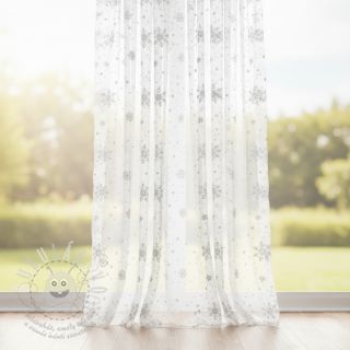 Tyl na TUTU Crystal white