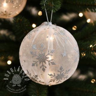 Tyl na TUTU Crystal offwhite