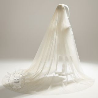 Tyl na TUTU ROYAL SPARKLE ecru gold