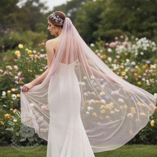 Tyl na TUTU ROYAL SPARKLE old blush gold