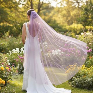 Tyl na TUTU ROYAL SPARKLE dark lilac gold