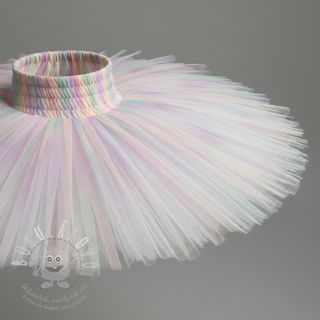 Tyl na TUTU Rainbow glitter design I