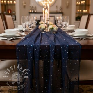 Tyl na TUTU ROYAL Hearts navy