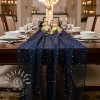 Tyl na TUTU ROYAL Hearts navy