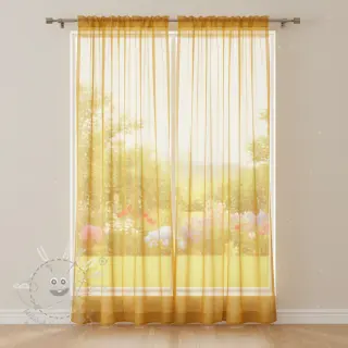 Tyl na TUTU ochre 160 cm