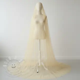 Tyl na TUTU light yellow 160 cm