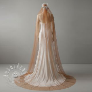 Tyl na TUTU cognac 160 cm