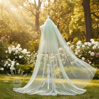 Tyl na TUTU ROYAL SPARKLE mint gold