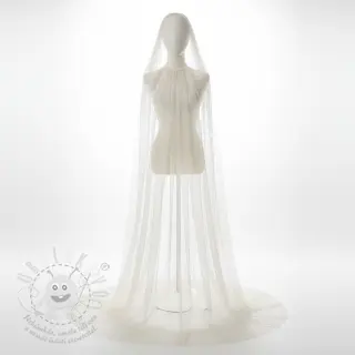 Tyl na TUTU ROYAL SPARKLE white gold