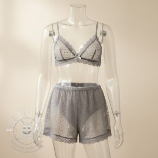 Tyl na TUTU SPOT dark grey