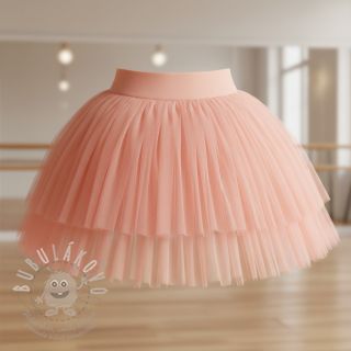 Tyl na TUTU apricot 160 cm