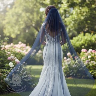 Tyl na TUTU navy 160 cm