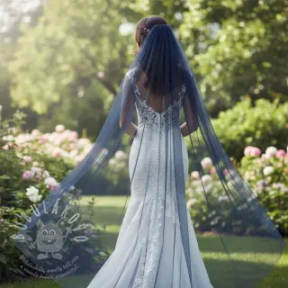 Tyl na TUTU navy 160 cm