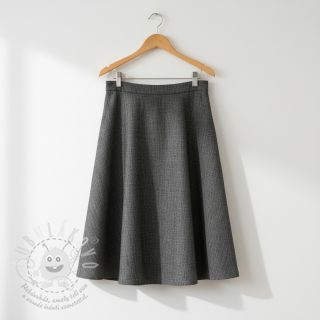 Len s bavlnou Denim Twill black