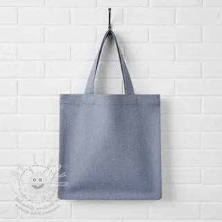 Len s bavlnou Lico navy
