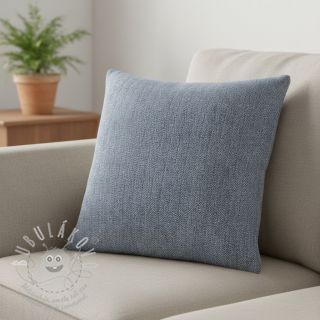 Len s bavlnou Fishbone navy