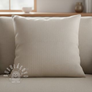 Len s bavlnou Fishbone natural