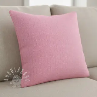 Len s bavlnou Fishbone fuchsia