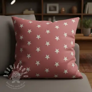 Bavlněná látka Stars blush