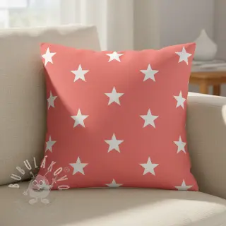 Bavlněná látka Stars coral