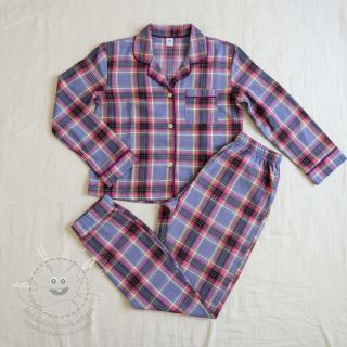 Bavlněná látka YARN DYED LUREX Check purple