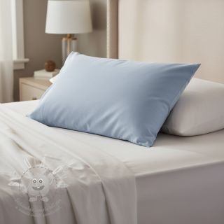 Bavlněný popelín baby light blue