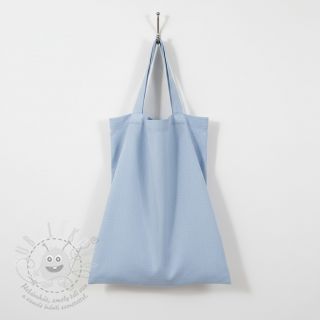 Bavlněný popelín baby light blue