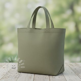 Bavlněný popelín olive