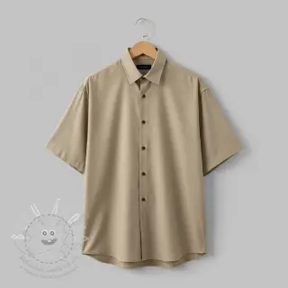 Bavlněný popelín light brown