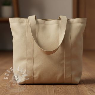 Bavlněný popelín light brown