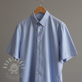 Bavlněný popelín light blue lavender