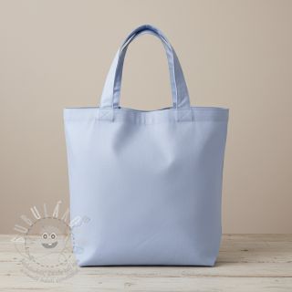 Bavlněný popelín light blue lavender