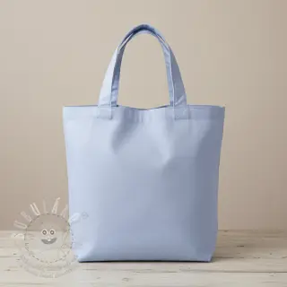 Bavlněný popelín light blue lavender