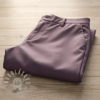 Bavlněný popelín plum