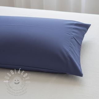 Bavlněný popelín dark blue lavender