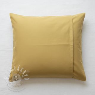 Bavlněný popelín mustard