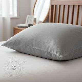 Bavlněný popelín metal grey