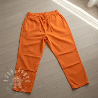 Bavlněný popelín tangerine