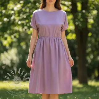 Bavlněný popelín rose wood