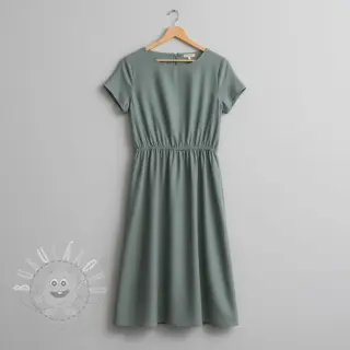 Bavlněný popelín ocean green