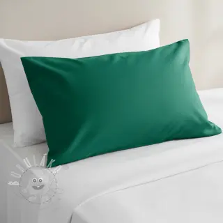 Bavlněný popelín dark emerald