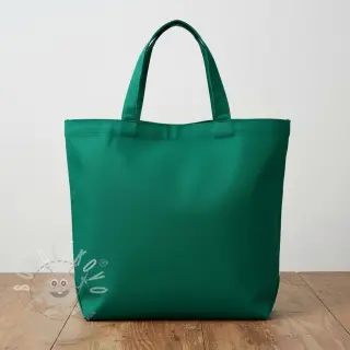 Bavlněný popelín dark emerald
