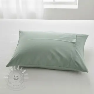 Bavlněný popelín dark mint