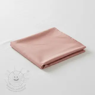 Bavlněný popelín dark rose