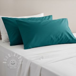 Bavlněný popelín forest petrol