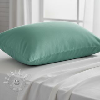 Bavlněný popelín cyan