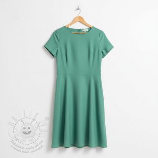 Bavlněný popelín cyan