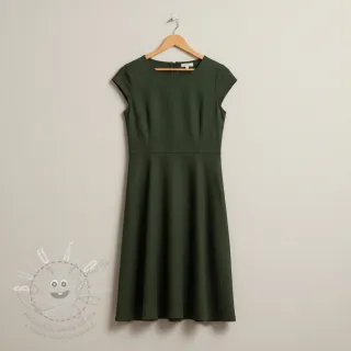 Bavlněný popelín army green